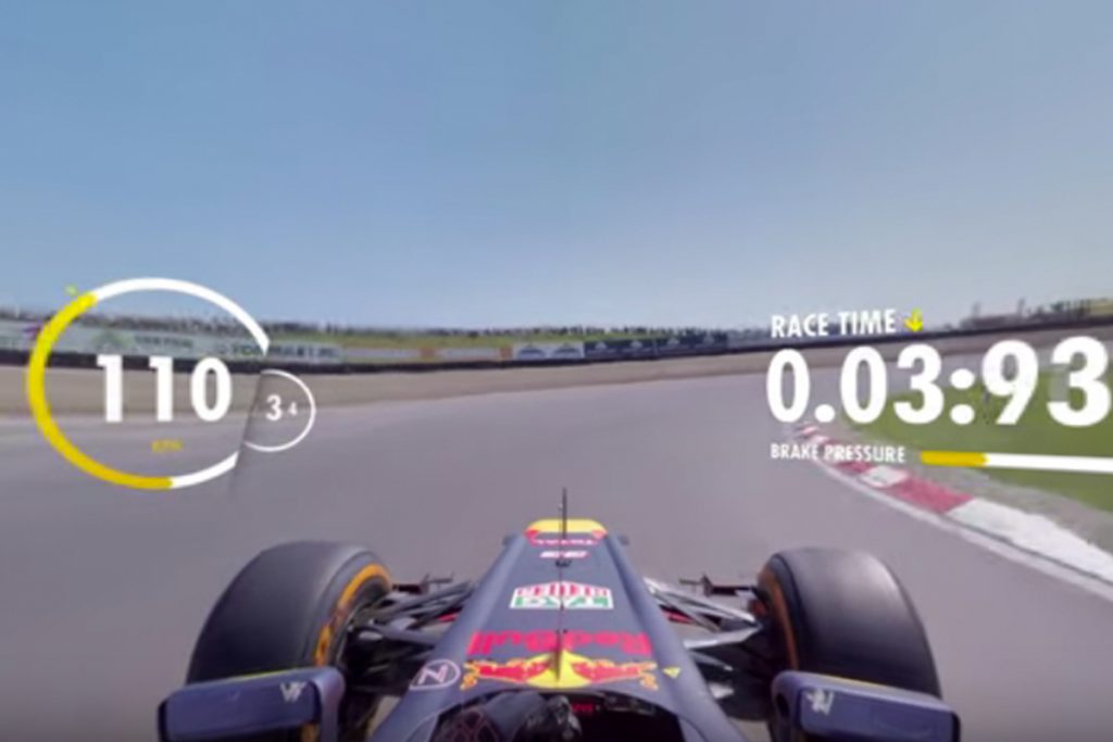 (video) La Fórmula 1 a 360 grados