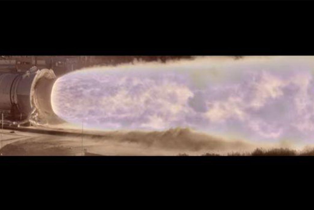 (video) Las espectaculares tomas de la NASA al probar sus propulsores