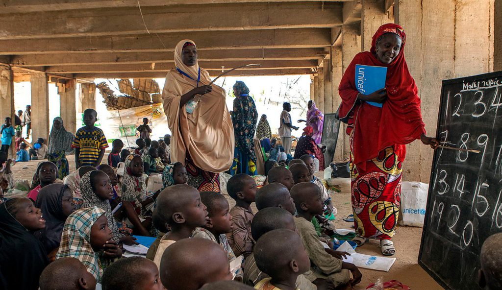 Un millón de niños atrapados en Chad por violencia de Boko Haram