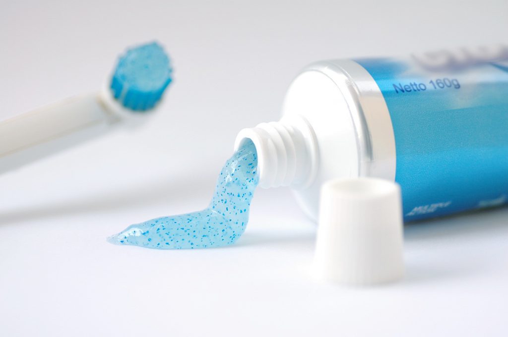 La pasta dental puede resultar tóxica