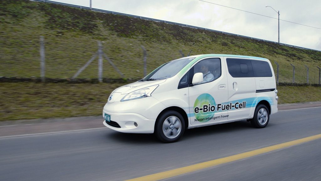 Nissan y su vehículo impulsado por bioetanol