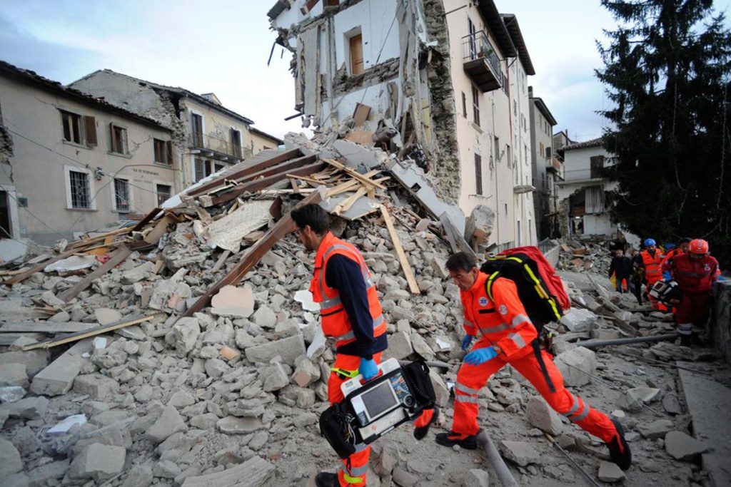 En Italia son ya 284 los fallecidos por sismo