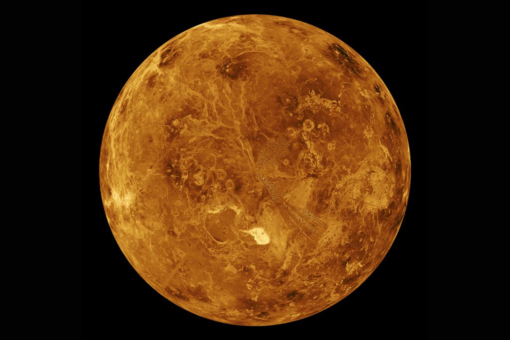 Venus, el planeta más caluroso del sistema solar
