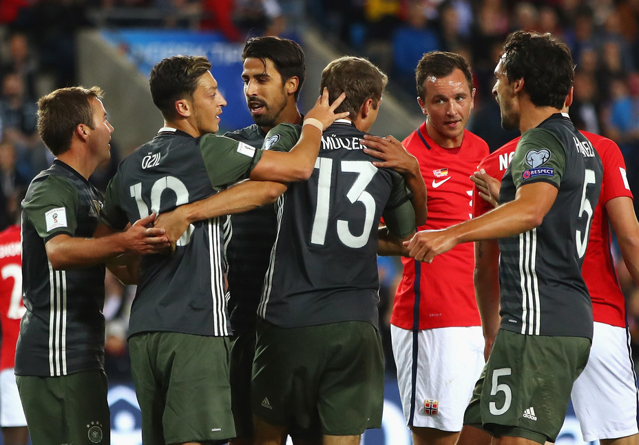 Eliminatorias: Alemania arrasa 3-0 a Noruega