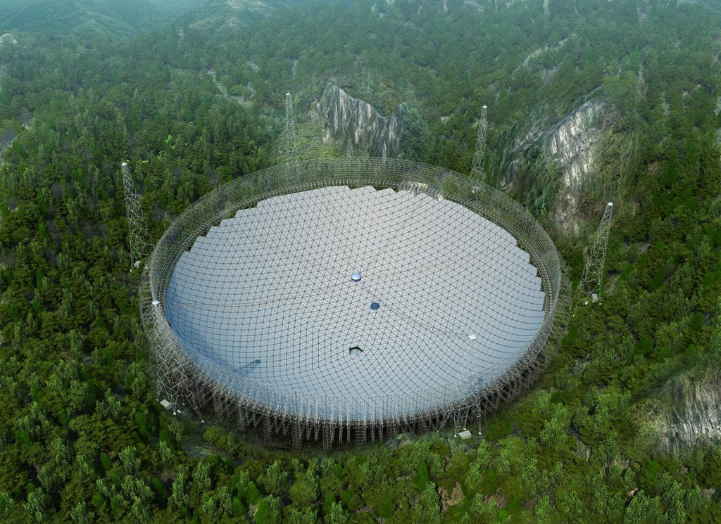 Opera ya el mayor radiotelescopio del mundo