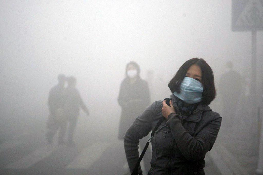 (video) La contaminación no da tregua en China