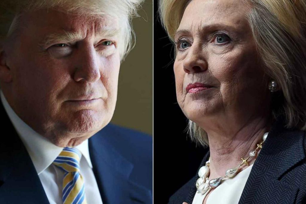 (video) Clinton y Trump, con virtual empate