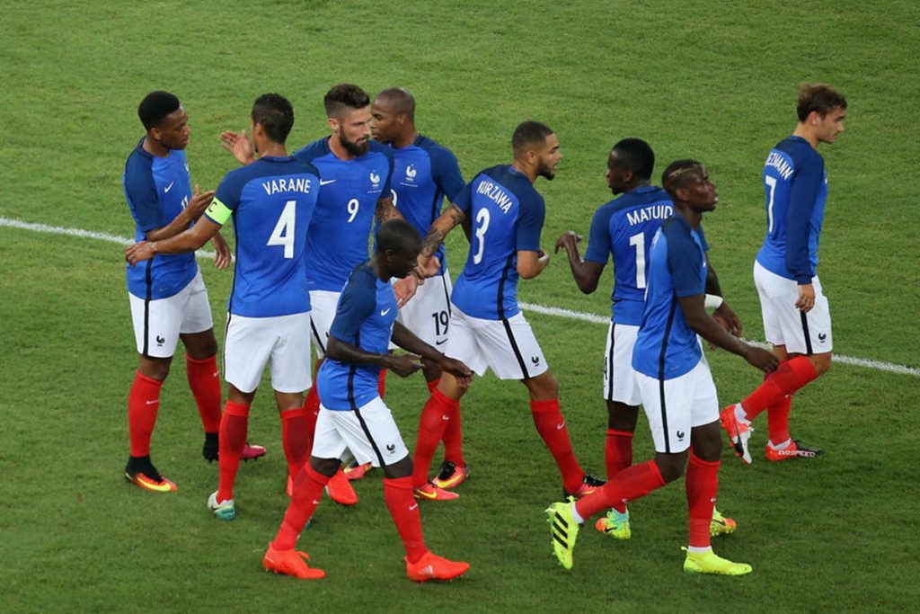 Amistoso: 3-1 de Francia a Italia