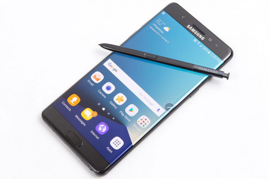 Galaxy Note 7 «hunde» a Samsung