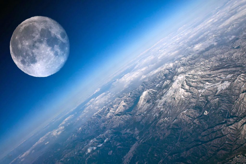 (video) La Luna es «hija» de la Tierra