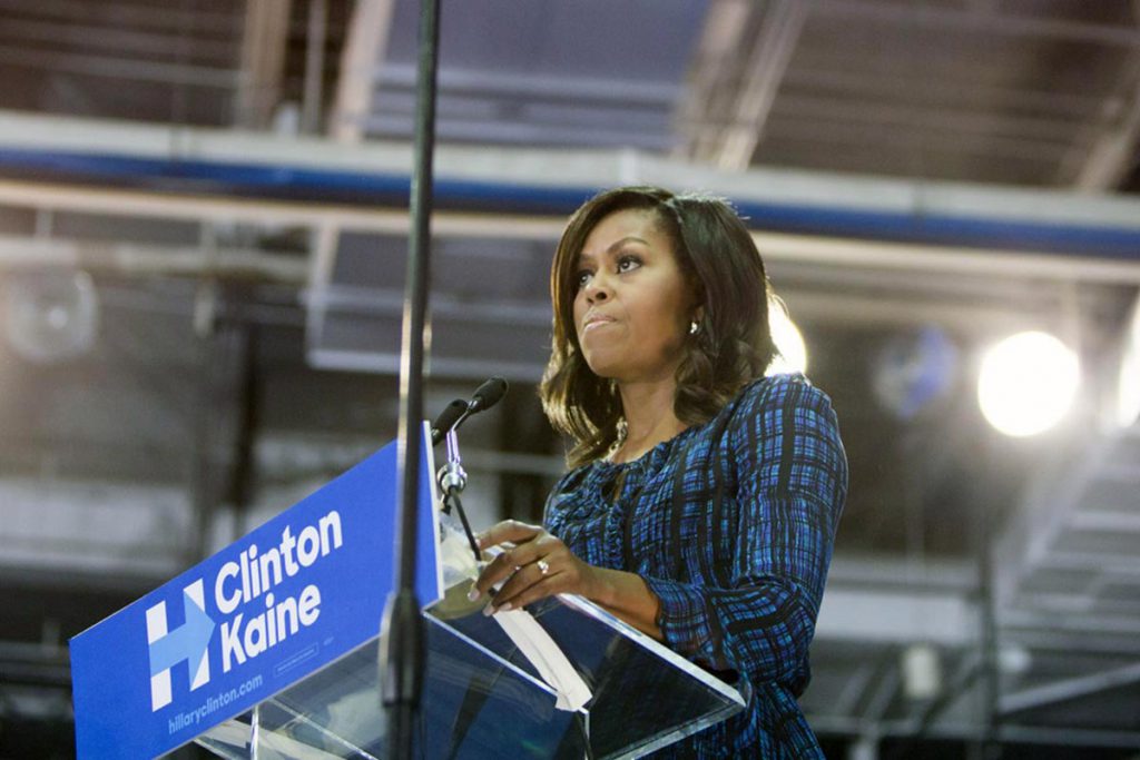 Michelle Obama acusa a Trump de no ser «adulto»