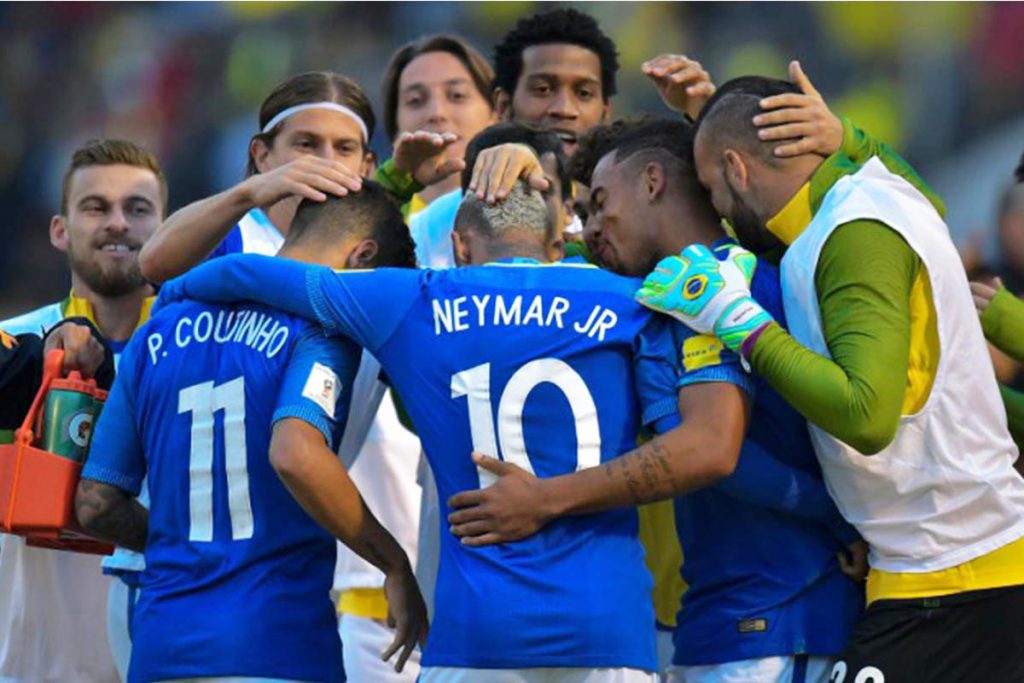 Brasil y Neymar, imponentes ante Ecuador