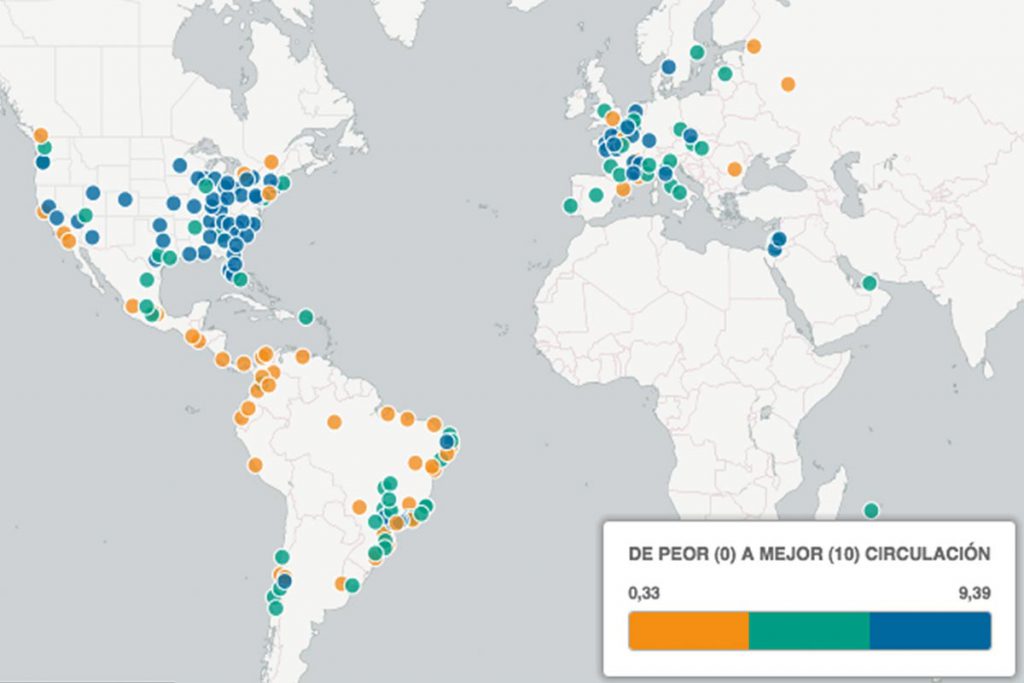 Conoce las peores ciudades para conducir