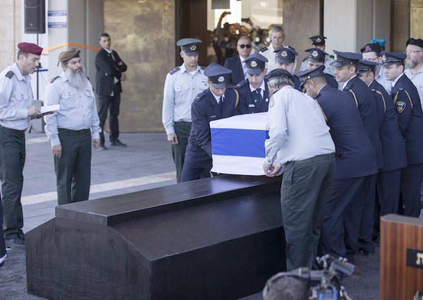 (video) Inicia ceremonia luctuosa en honor a Shimon Peres