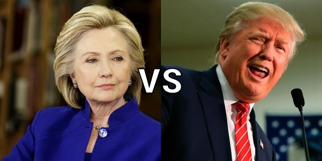 Encuesta Hillary Clinton y Donald Trump