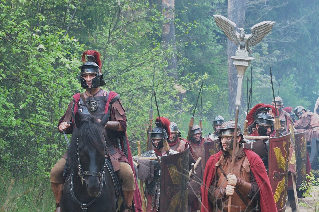 Julio César, Espartaco, Los Bárbaros, la invasión británica, toda Roma en la semana especial de Roma por H2