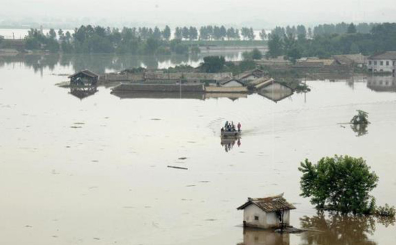 Suman 133 muertos y 395 desaparecidos por lluvias en Corea del Norte