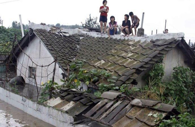 (video) Más de 140 mil norcoreanos requieren ayuda urgente tras inundaciones