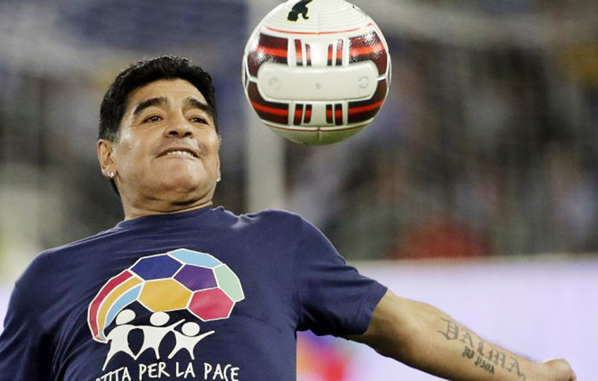 Maradona, Ronaldinho y Crespo se suman al Partido por la Paz del Papa