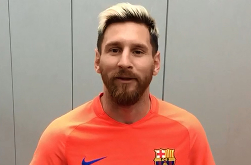 (video) Messi felicita a Totti en su cumpleaños