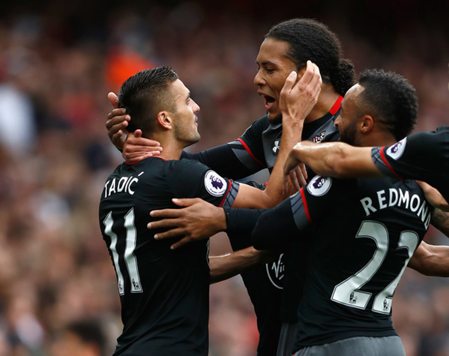 Premier: Southampton se impone 3-0 a West Ham