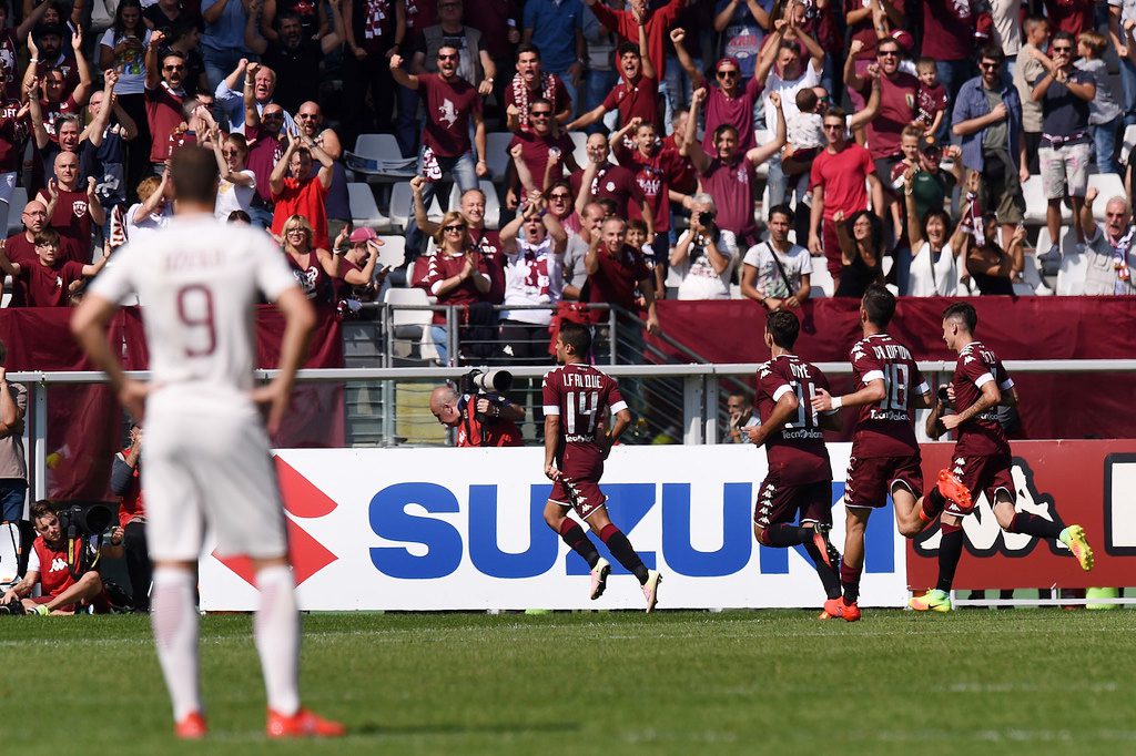 Serie A: Torino da sorpresa golea 3-1 a la Roma