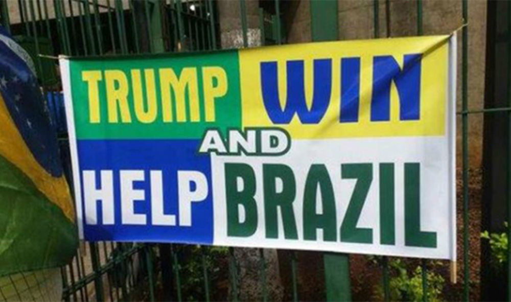Brasil: organizan acto en pro de Donald Trump