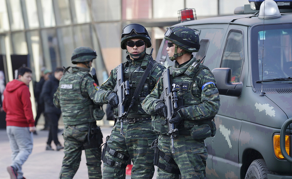 Vigilan ministerio chino de Defensa tras protesta