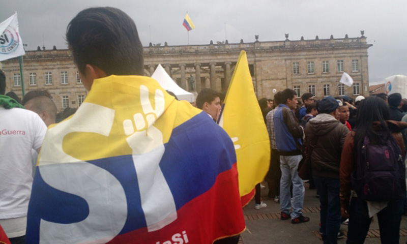 Estudiantes colombianos organizan tercera Gran Marcha por la paz