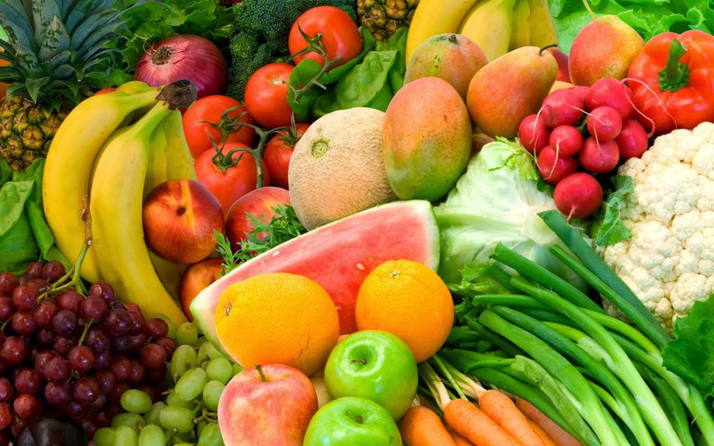 La buena nutrición en frutas y verduras