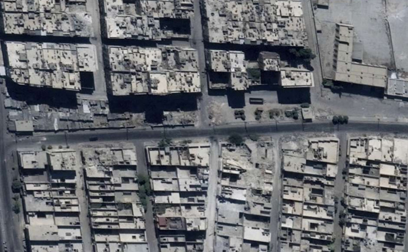 Imágenes de satélite muestran bombardeo a convoy humanitario en Alepo