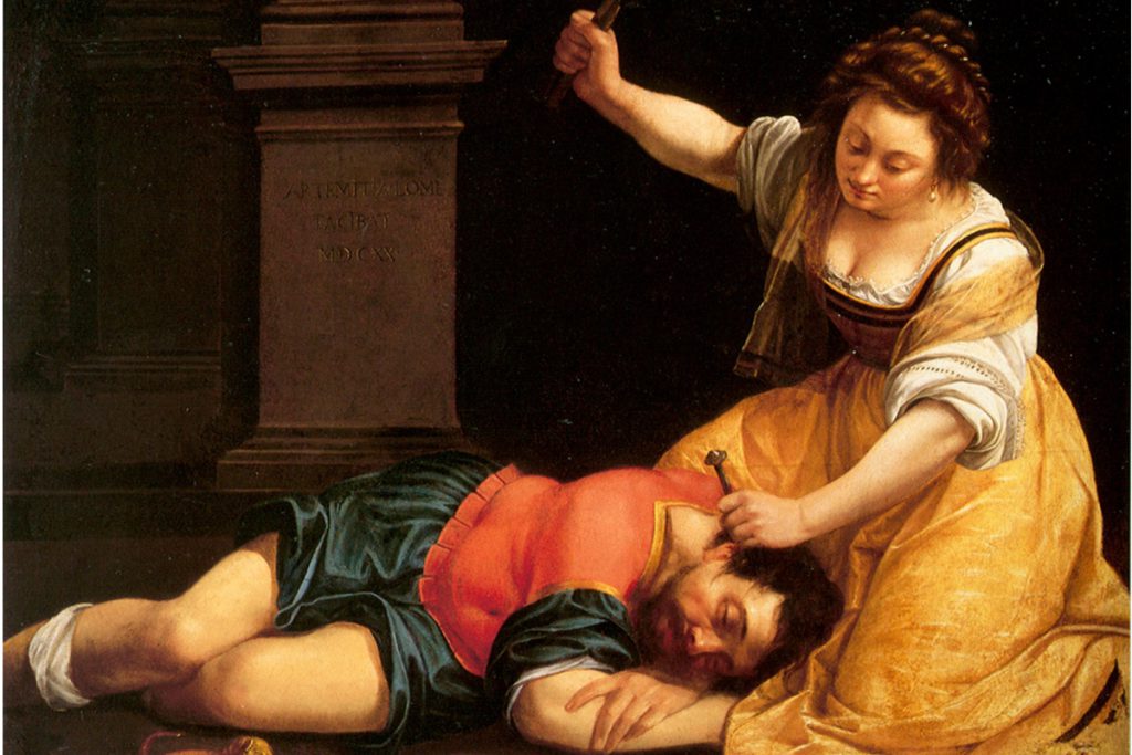Artemisia Gentileschi, precursora feminista del arte pictórico