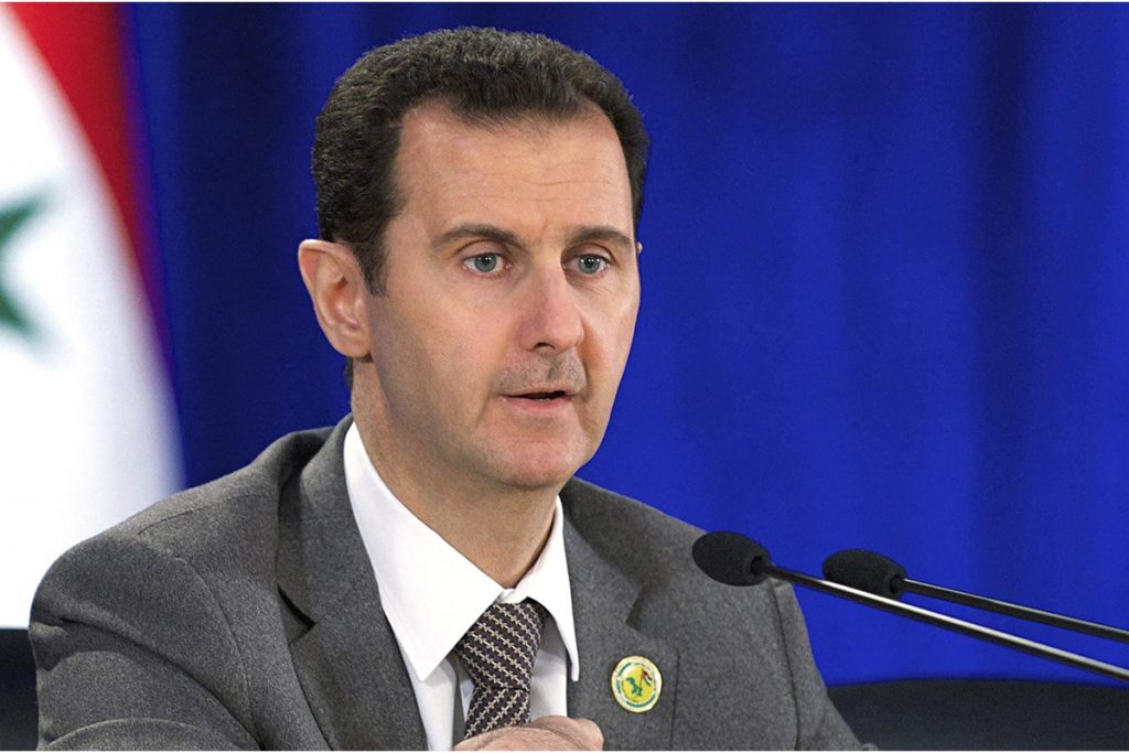Al Assad considera «aliado natural» a Donald Trump