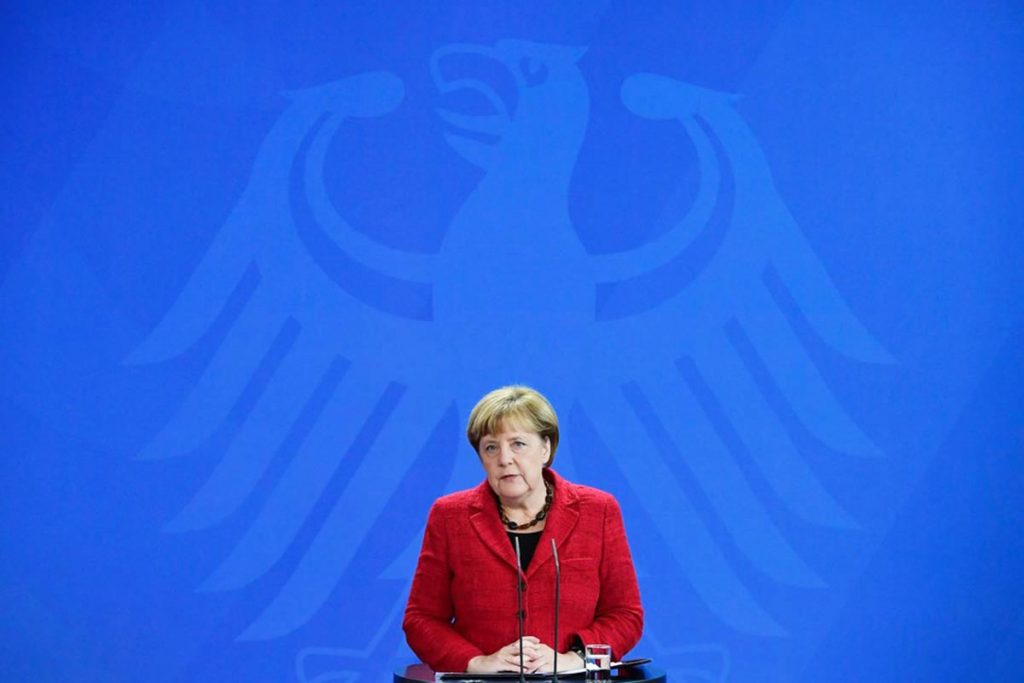 Canciller alemana asegura que Europa sólo será fuerte si está unida
