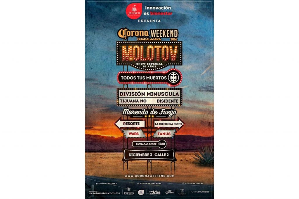 1ª edición del Corona Weekend en Guadalajara