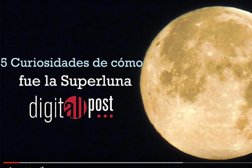 (video) 5 curiosidades de la Super Luna