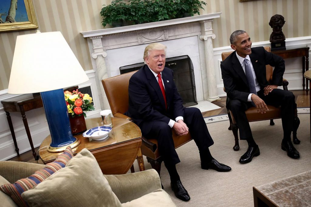 ¿Qué? Trump admira a Barack Obama