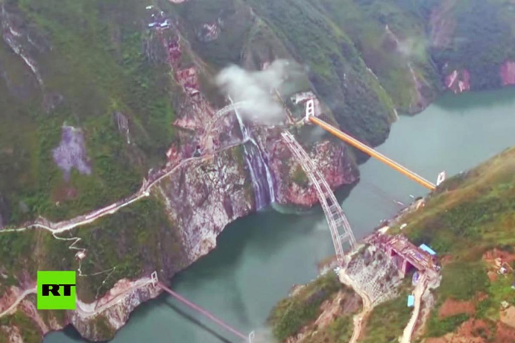 (video) Así se construye un puente