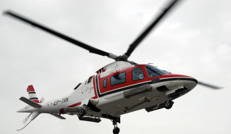 Mueren cinco personas al estrellarse helicóptero en el norte de Irán
