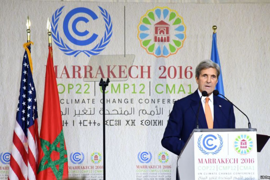 (Video) Perseverar el apoyo al cambio climático: Kerry