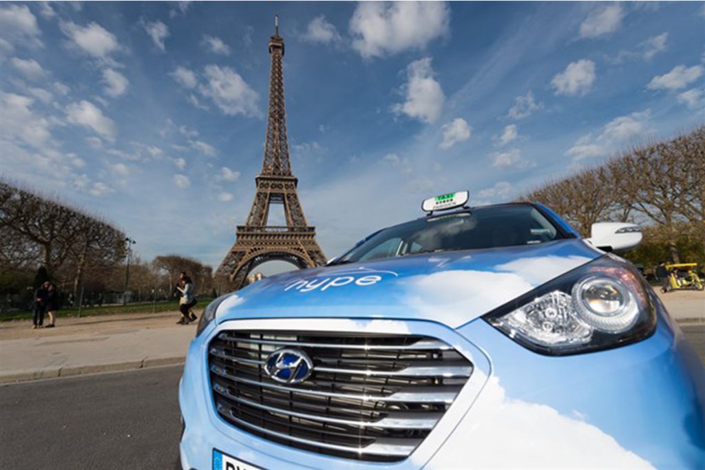 Hyundai renovará flota de taxis parisinos