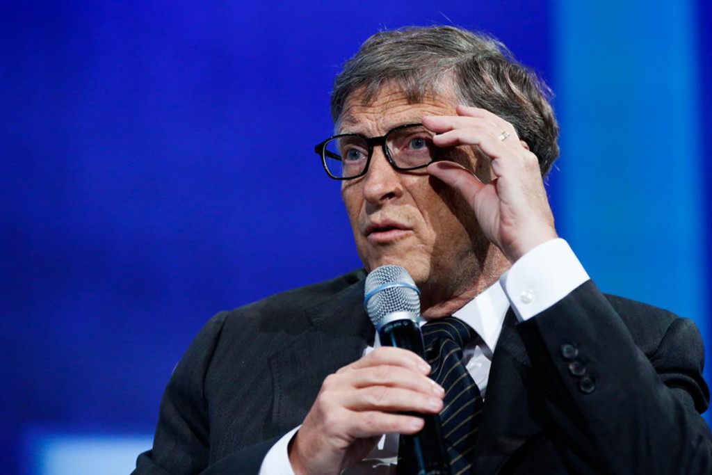 Reune Bill Gates mil mdd para energías limpias