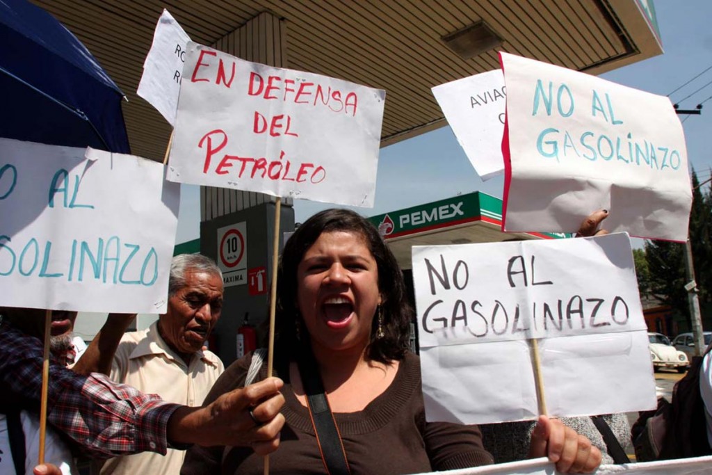 CDMX: Por gasolinazo, marchas y bloqueos