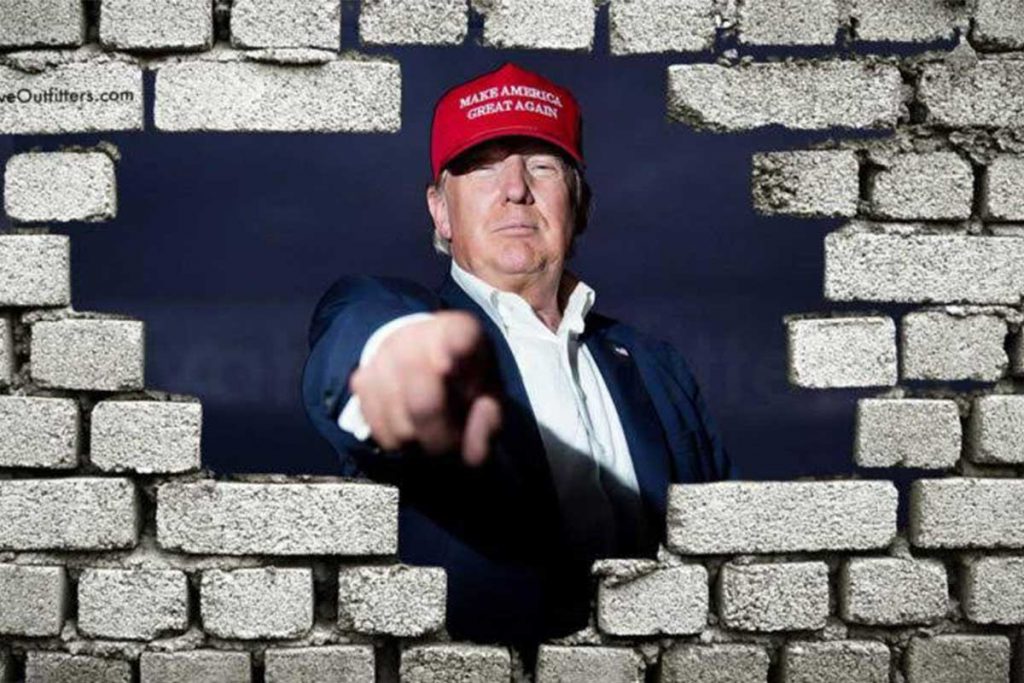 El muro de Trump enfrenta resistencia local