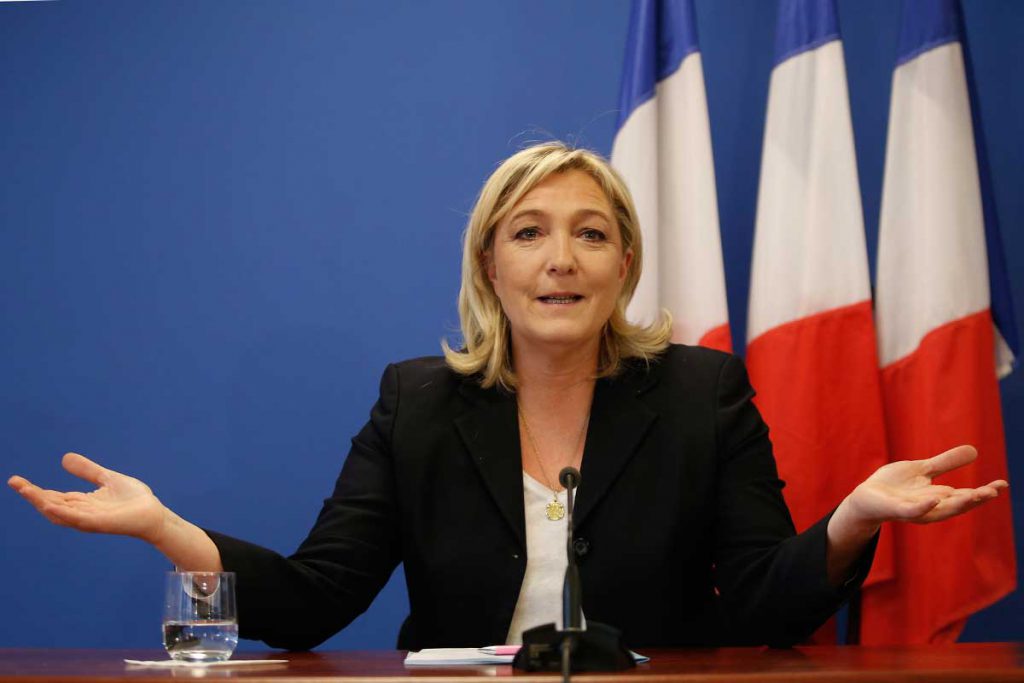 Ultraderechista francesa Le Pen apoya a Putin en anexión de Crimea