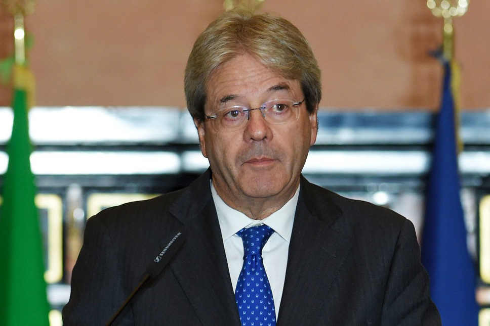 Paolo Gentiloni acepta encabezar nuevo gobierno italiano