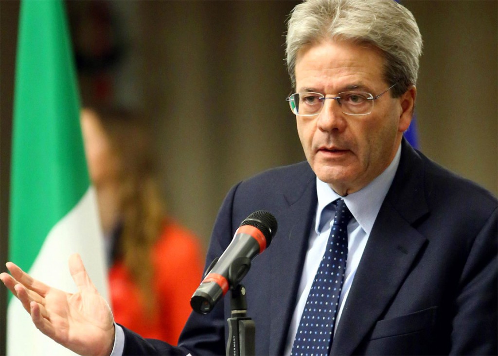 Gentiloni candidato al primer ministro de Italia
