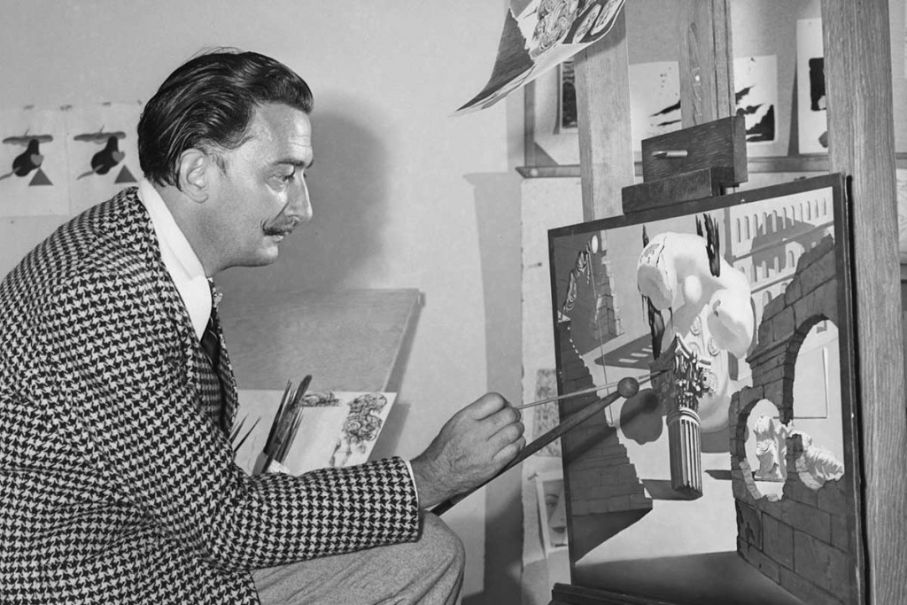 Dalí era víctima del mal de Parkinson