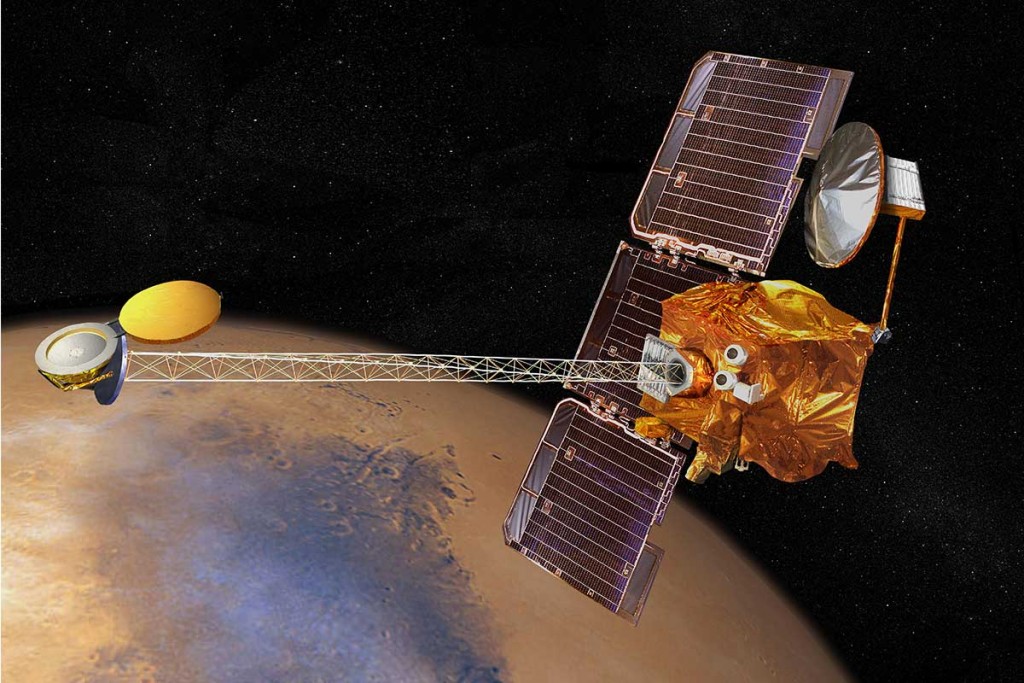 La sonda espacial Mars Odyssey, requiere reparar falla