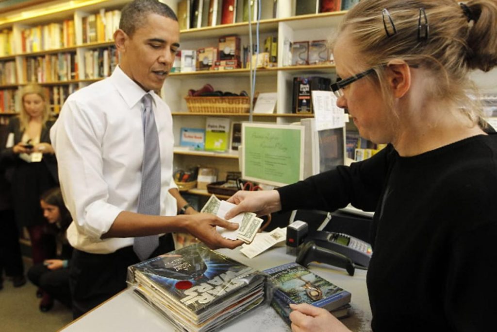 Los libros, el refugio de Barack Obama